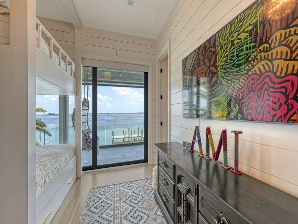 Bayfront Luxury Vacation Rental in Holmes Beach with Private Dock, Pool & Spa